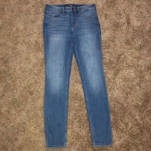 High-rise super skinny jeans